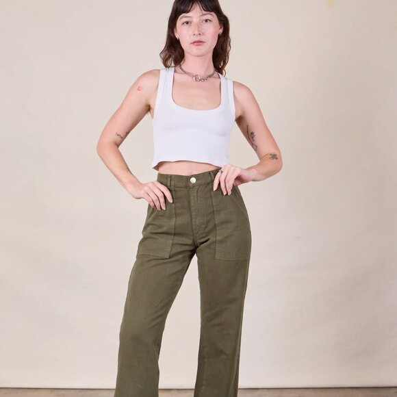 Big Bud Press Work pants- Surplus Green - Picture 1 of 7